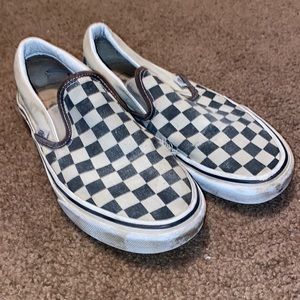 Checkered vans